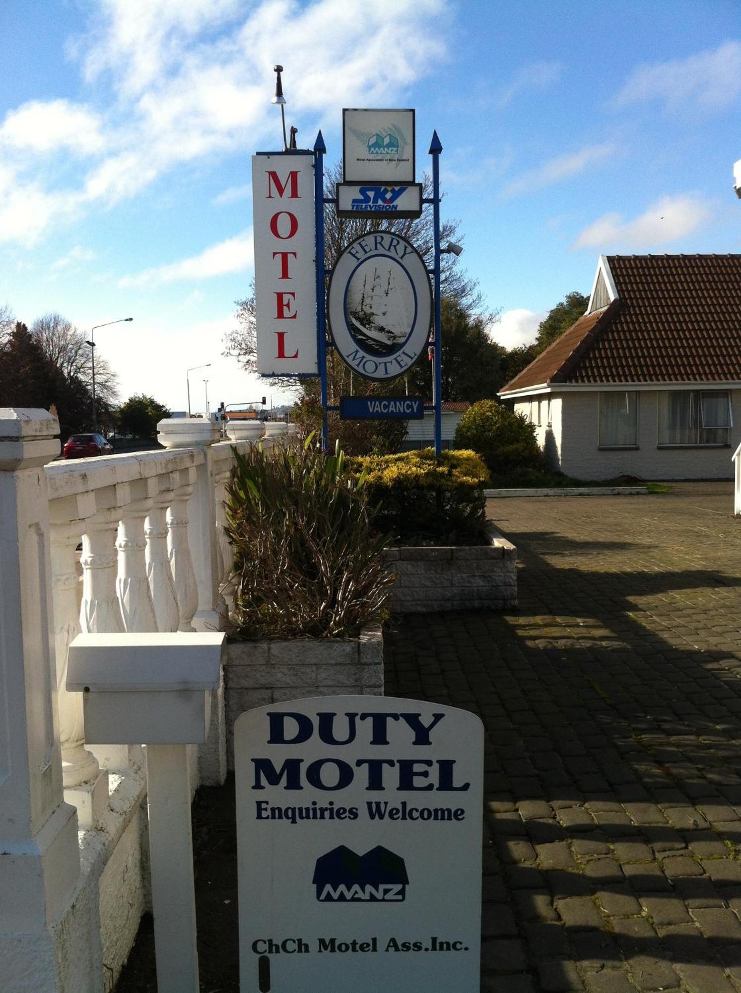 Ferry Motel Christchurch Exterior foto